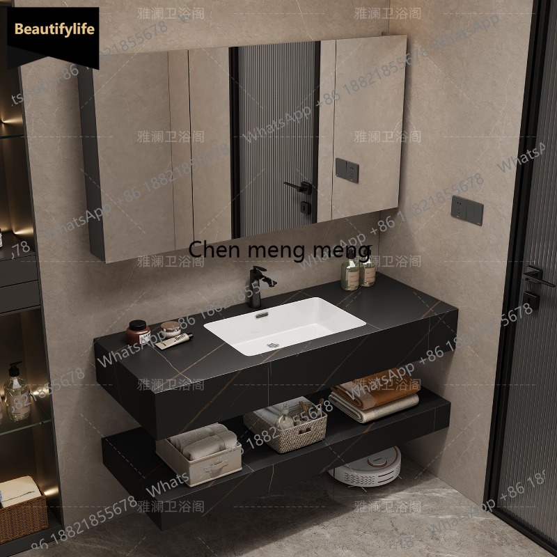 Home Bathroom Vanity Combo - B567 Paper Drawers Cupboard Decorations Modern