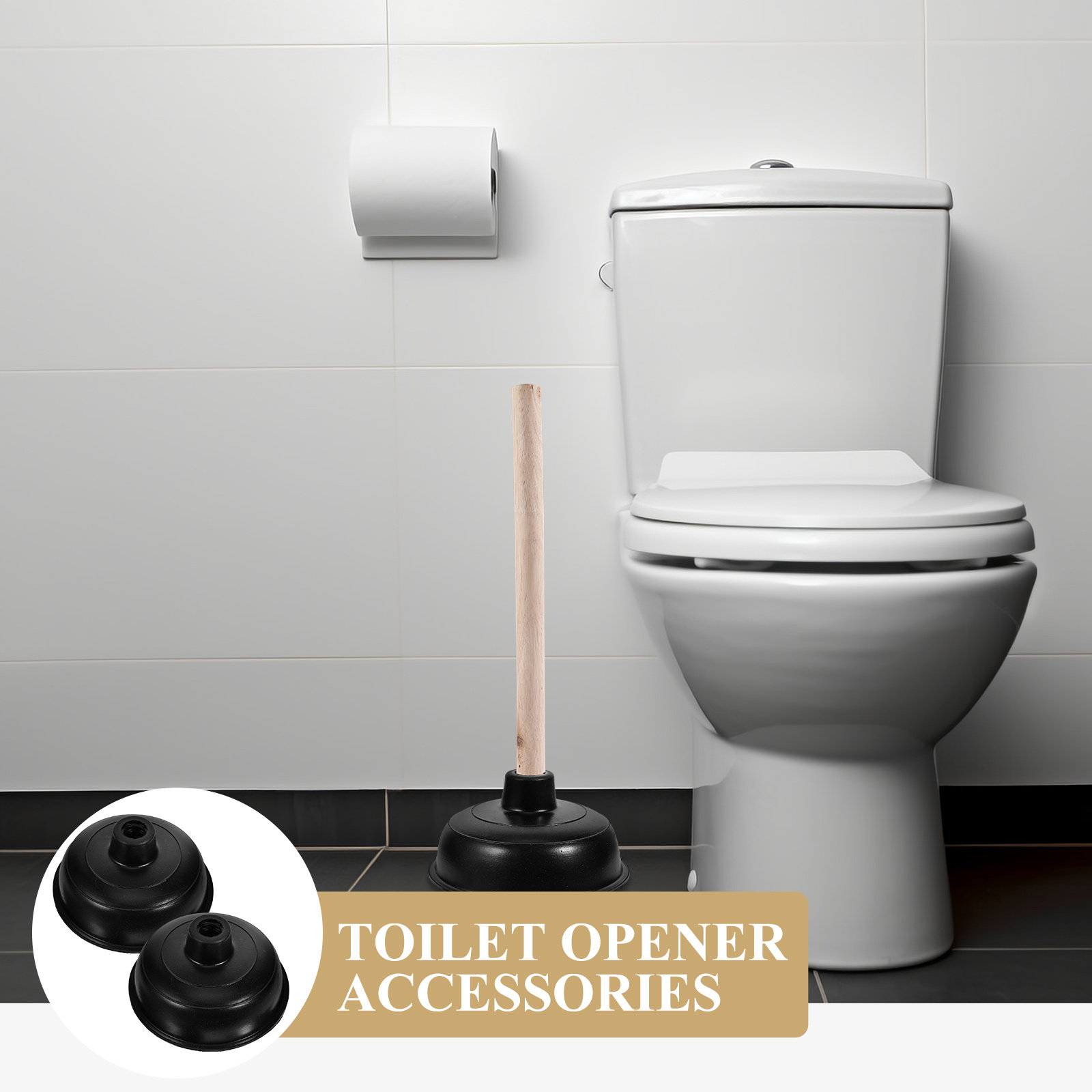 2Pcs Rubber Plunger Replacemen - Plunger Toilet recension och pris