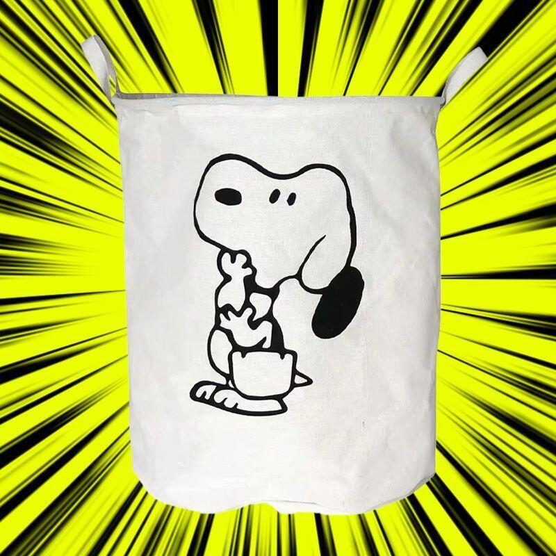 Snoopy Cotton Fabric Laundry H - Home Edit Bathroom Storage recension och pris
