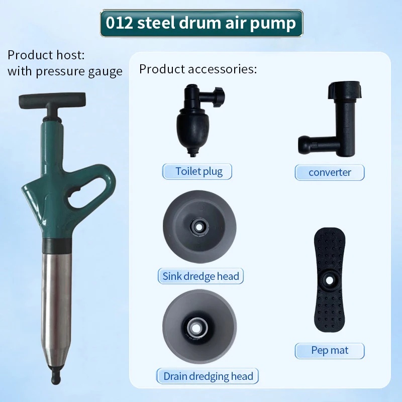 Pneumatic Toilet Dredger Stain - Plunger Toilet recension och pris