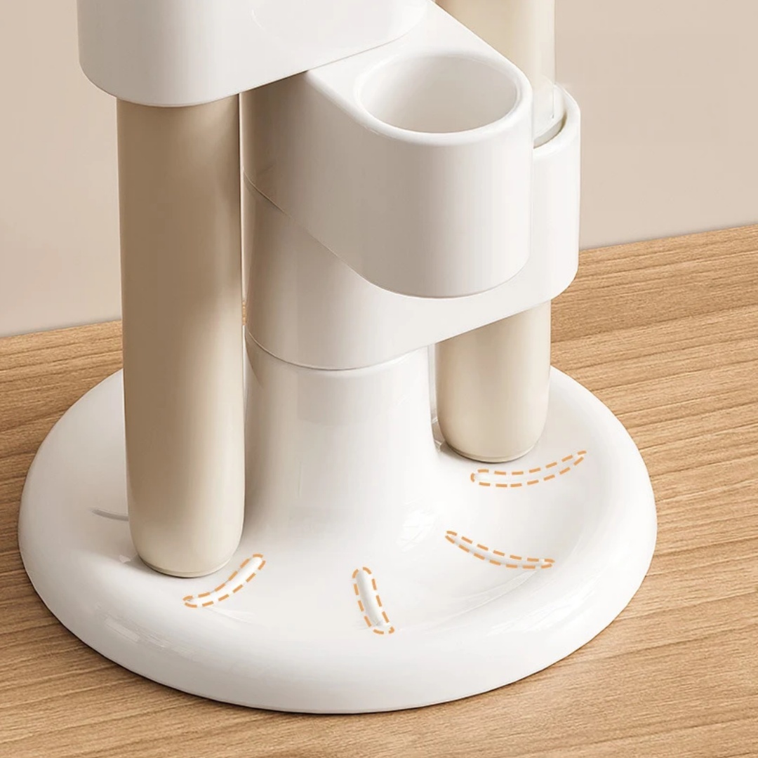 1pcs Rotating Toothbrush Holde - Home Bathroom Organizer recension och pris