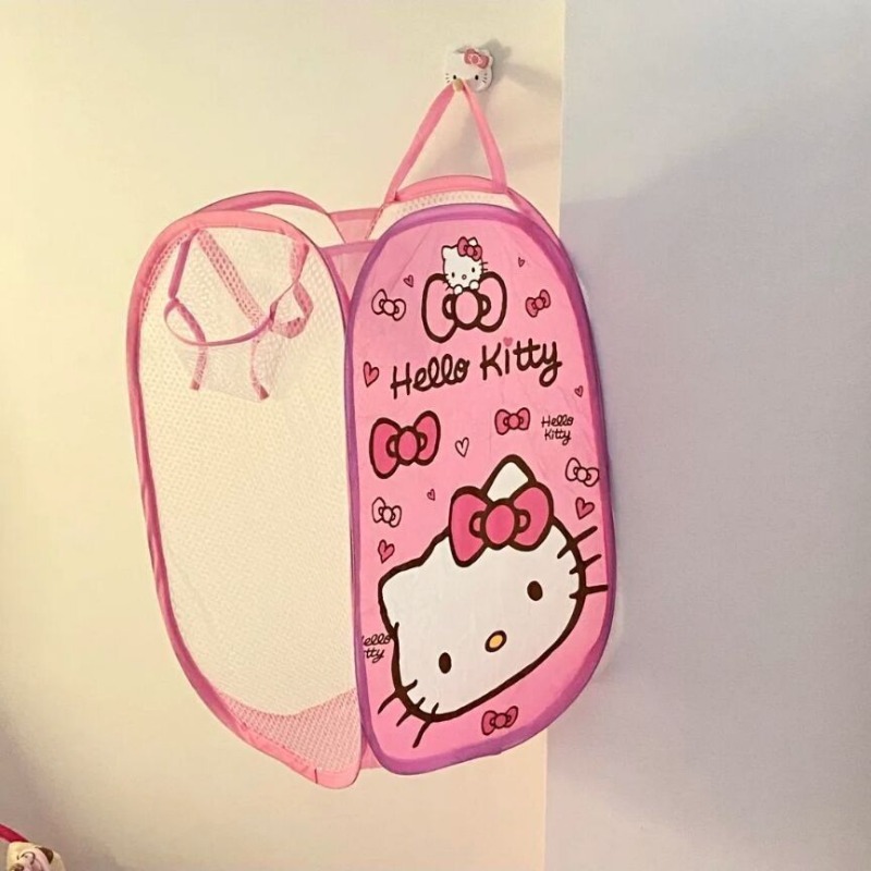 Kawaii Cartoon Foldable Laundr - Home Edit Bathroom Storage recension och pris