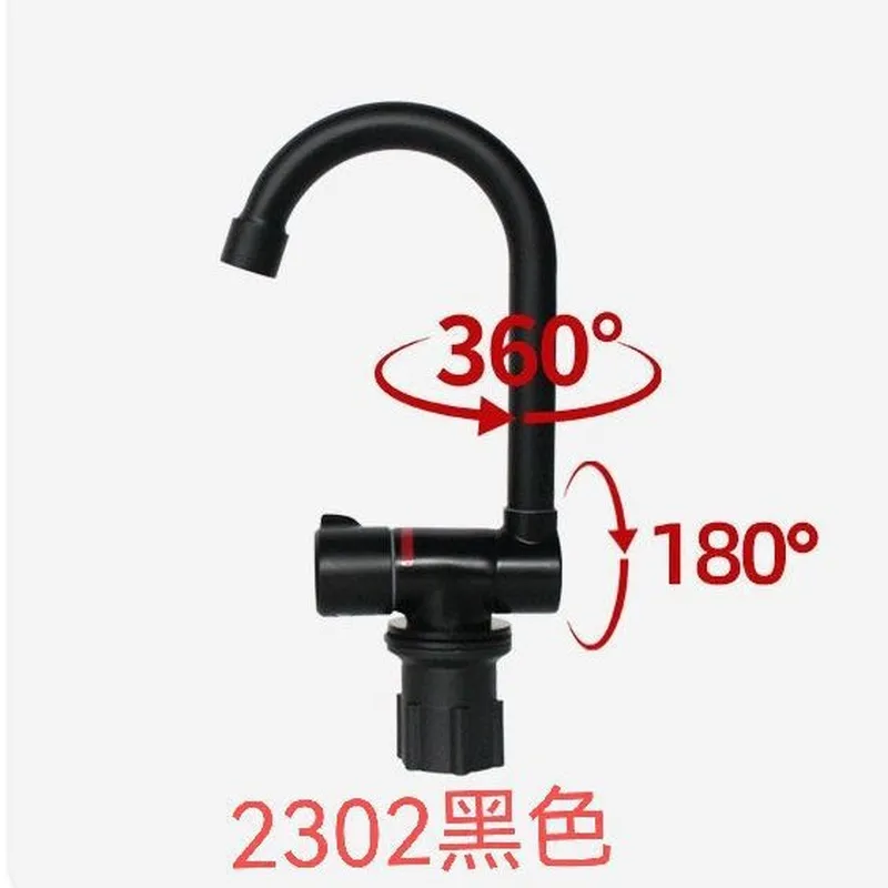 Black Foldable RV Faucet for C - Basin Mixer Tap recension och pris