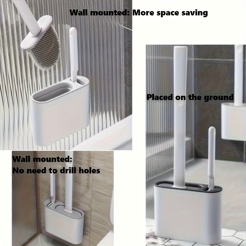 Wall Mount Toilet Brush Set, M - Home Bathroom Organizer recension och pris