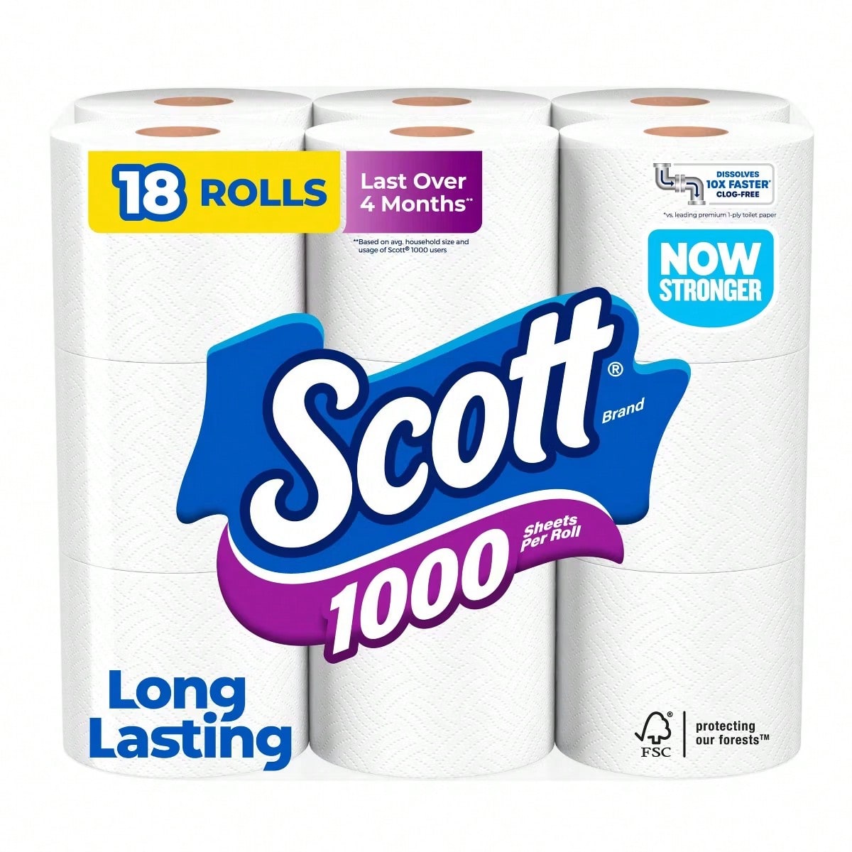 36 Rolls Bathroom Tissue Paper - Home Essentials Bathroom Storage recension och pris