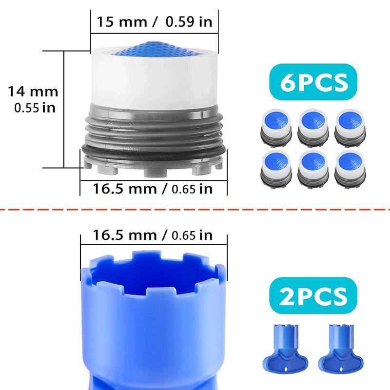 16.5/18.5MM Faucet Aerator Wit - Basin Mixer Tap recension och pris