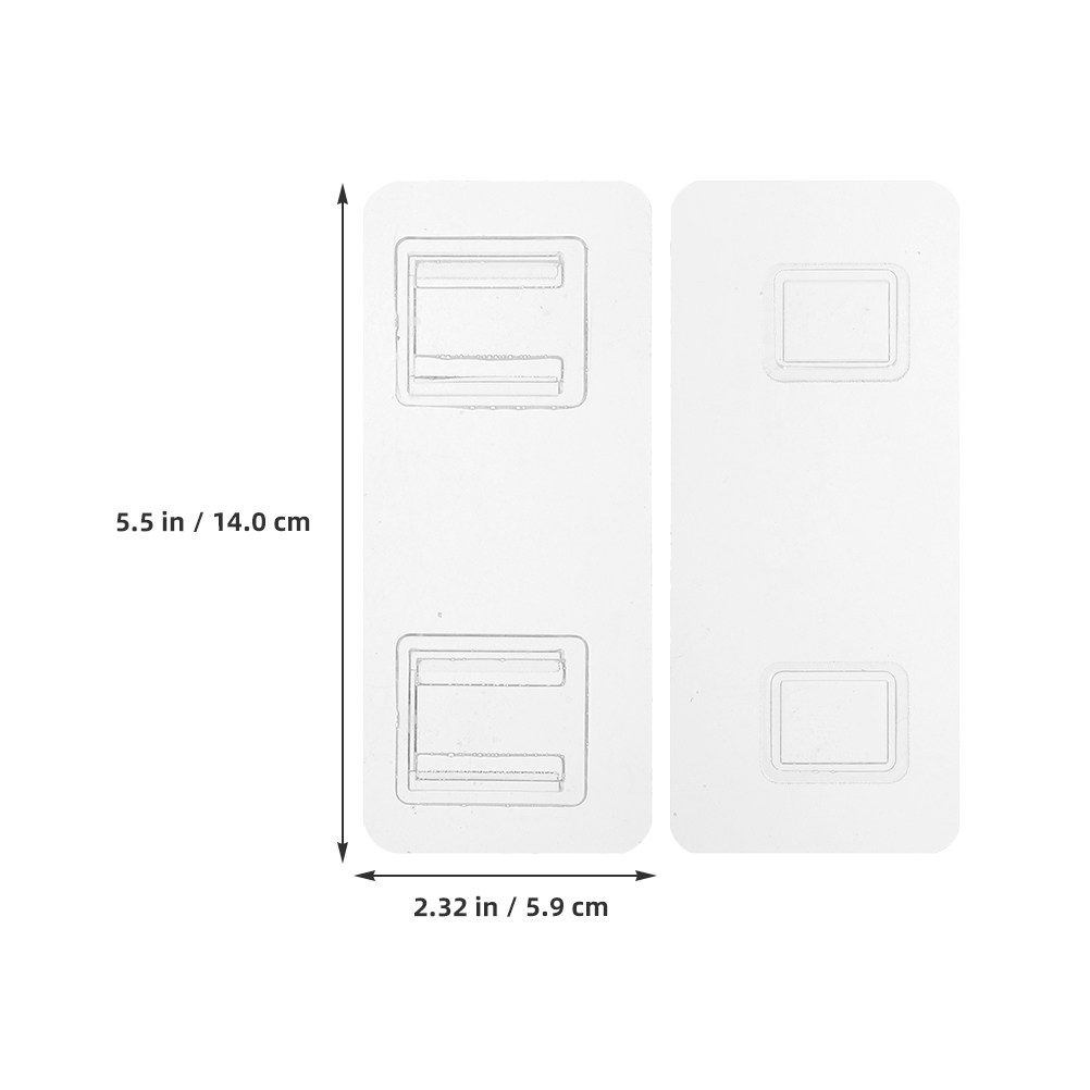 20Sets Clear Wall Hooks High V - Home Bathroom Organizer recension och pris
