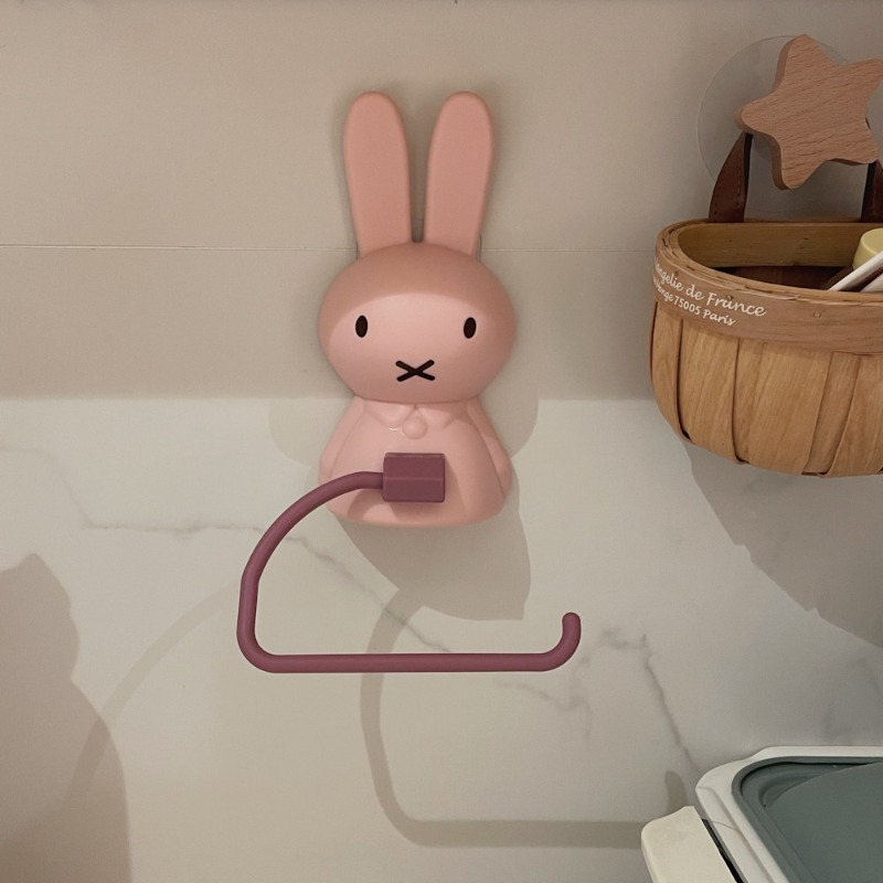 Kawaii Miffy Toilet Paper Rack - Home Edit Bathroom Storage recension och pris