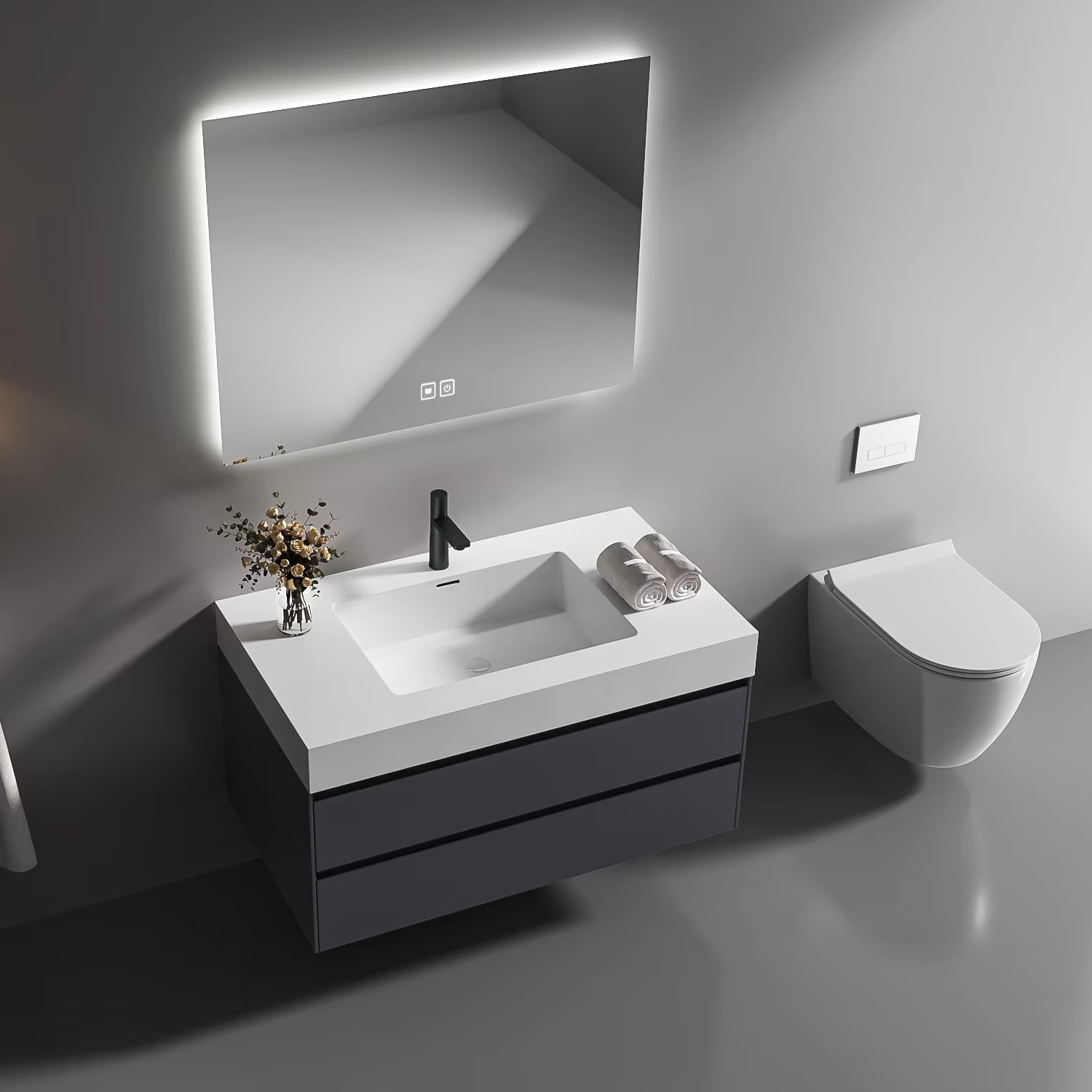 Modern Luxury Wall Mount Bathr - Home Bathroom Trends recension och pris