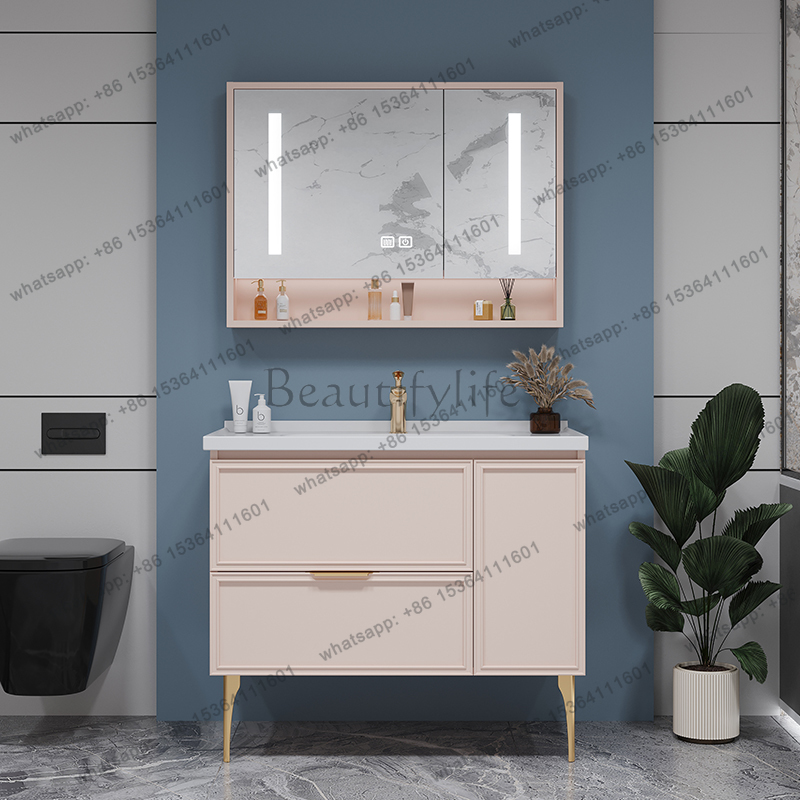 Mirror Modern Bathroom Cabinet - Home Bathroom Vanity Combo recension och pris