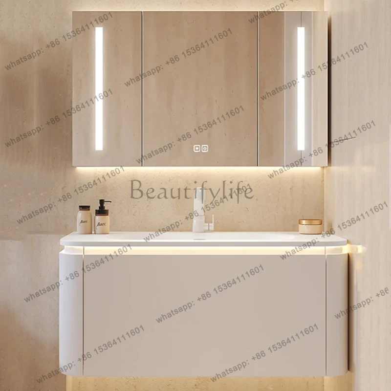 LSLight Bathroom Cabinet Woode - Home Bathroom Vanity Combo recension och pris