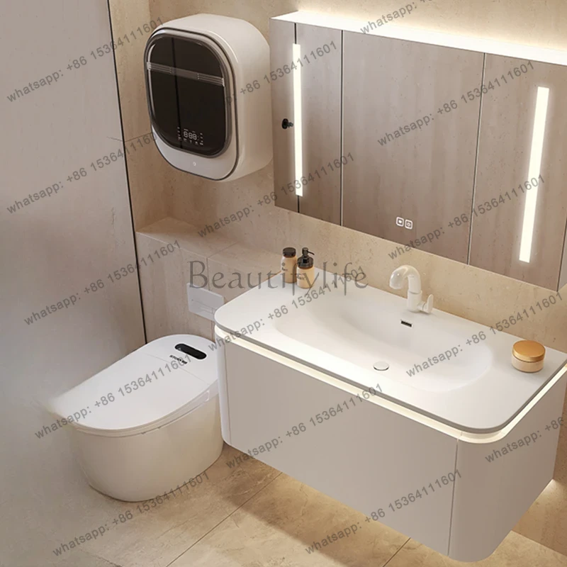 LSLight Bathroom Cabinet Woode - Home Bathroom Vanity Combo recension och pris